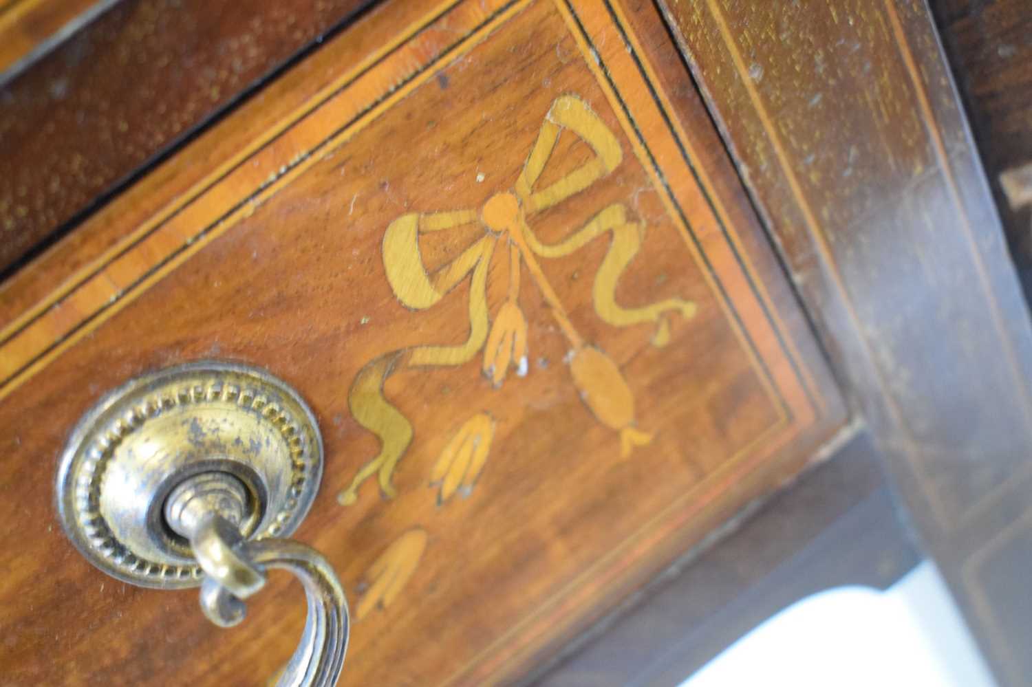 Late 19th/ early 20th Century inlaid dressing table - Image 19 of 22