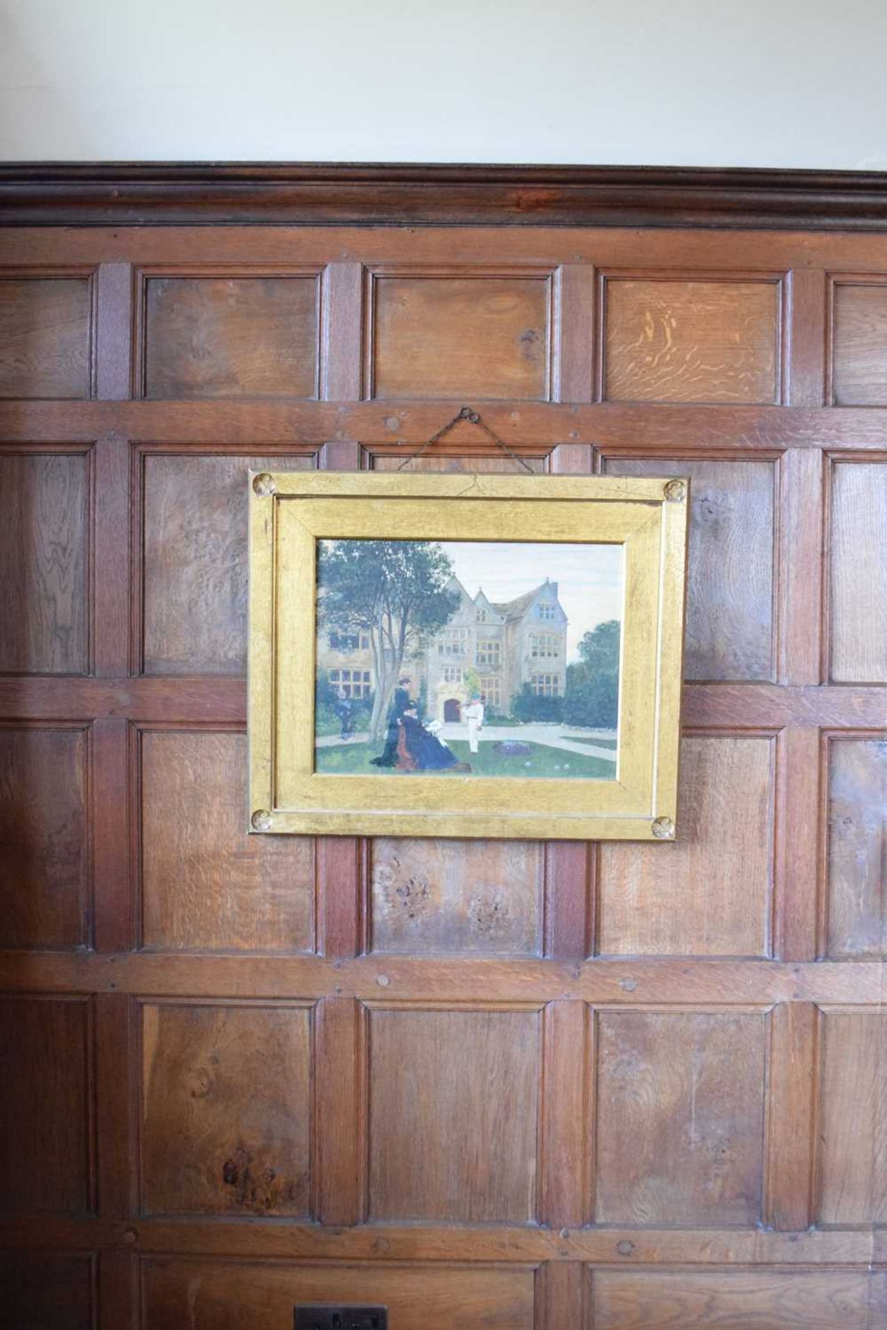 Thomas Reynolds Lamont (1826-1898) – Oil on panel – Barrow Court, Barrow Gurney - Image 3 of 15