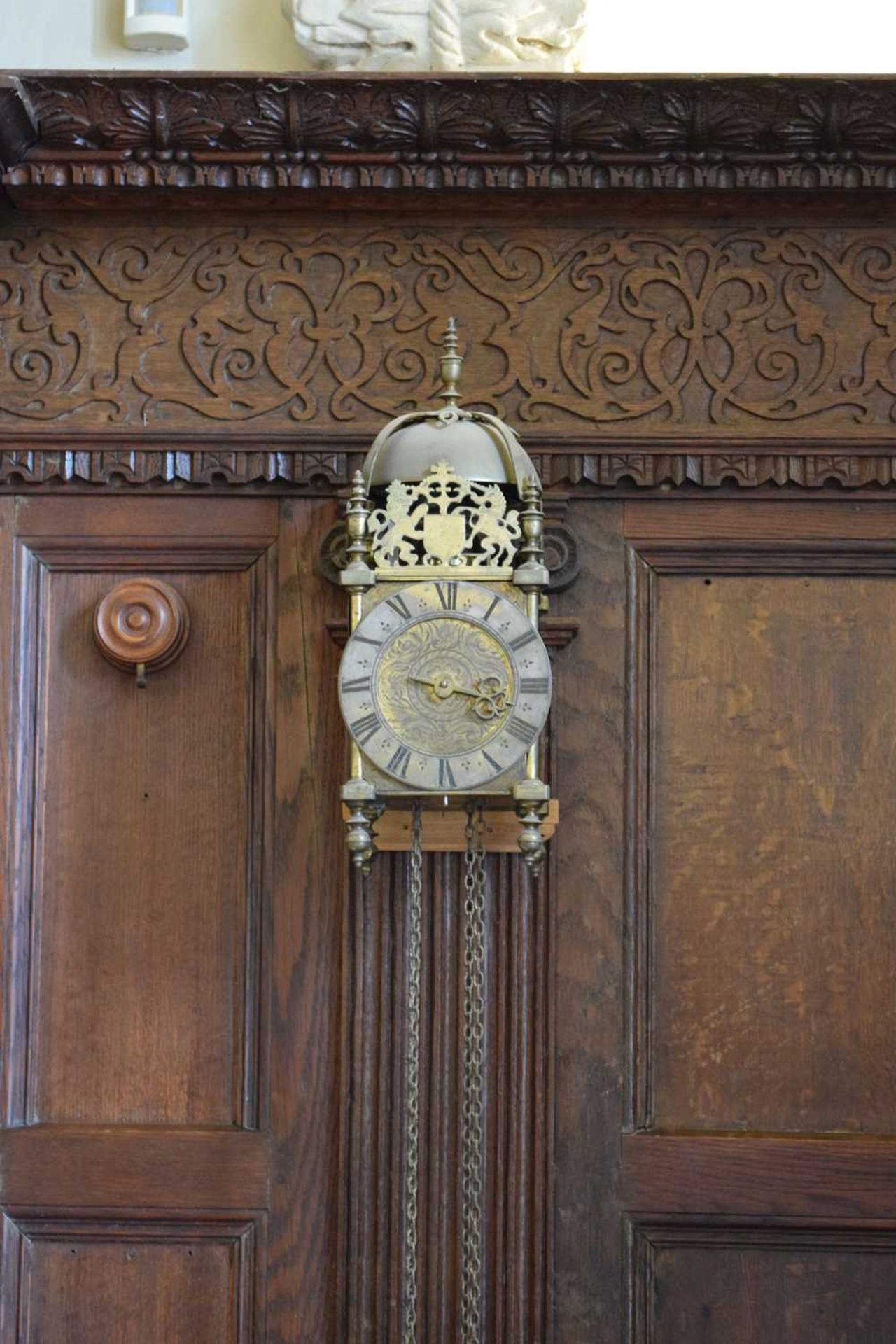 Chew Valley interest: late 17th Century and later brass lantern clock, Thomas Veale 1689 - Image 4 of 12