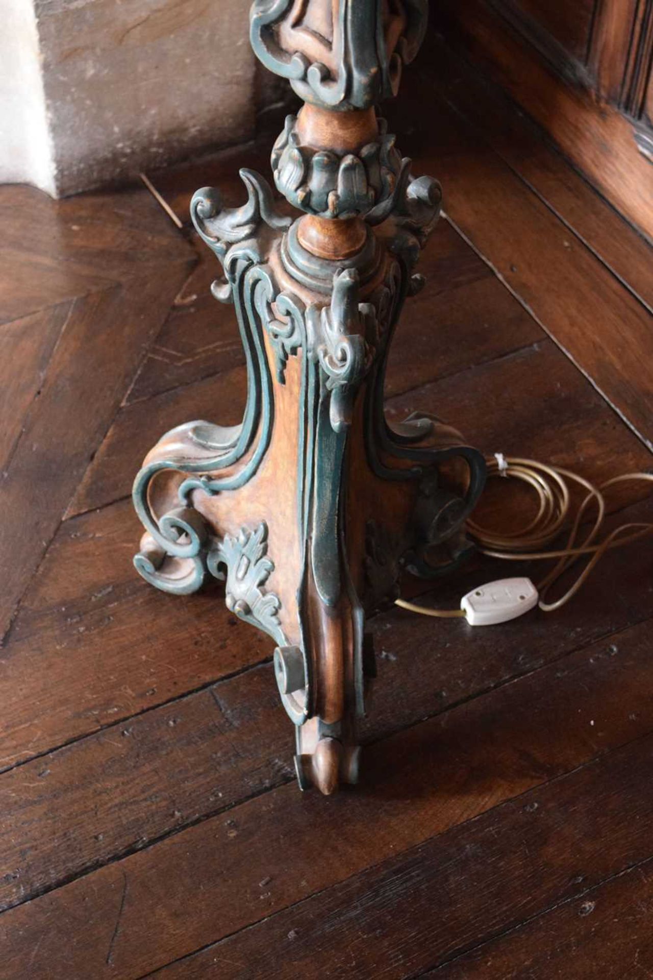 Pair of floor-standing ten-light candelabra - Image 12 of 16