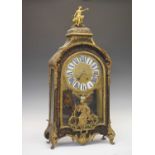 For restoration: French Louis XIV / XV transitional boulle bracket clock