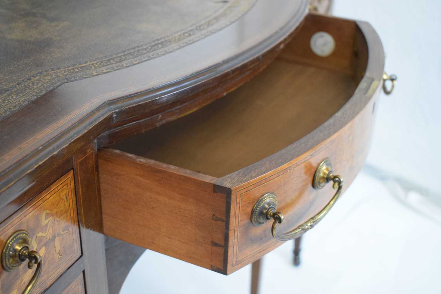 Late 19th/ early 20th Century inlaid dressing table - Image 7 of 22