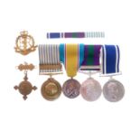 Medal group awarded to Private John Grantham of the Royal Military Police