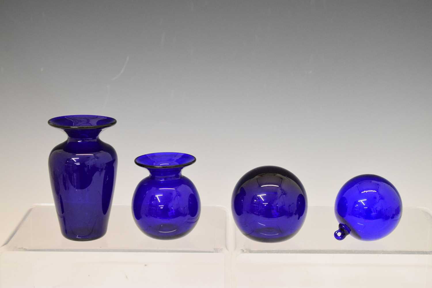 Quantity of Bristol blue and other glass - Image 12 of 18