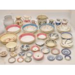 Quantity of washstand ceramics (ex. Rothschild Exbury house sales)