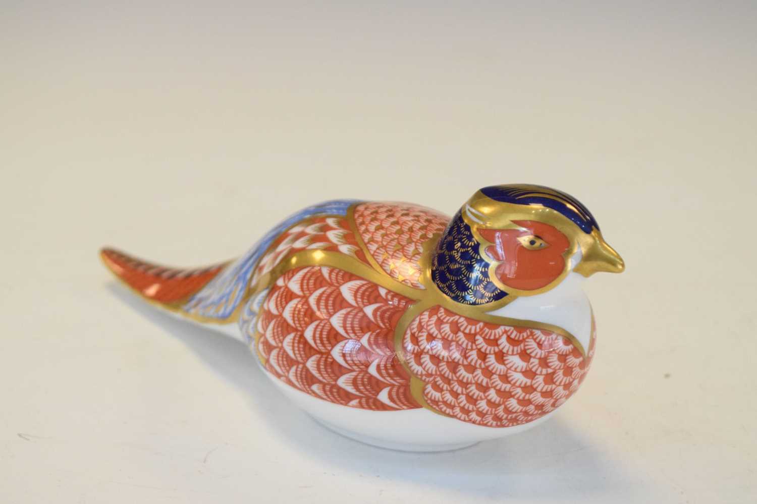 Royal Crown Derby paperweight in thee form of a pheasant - Image 2 of 6