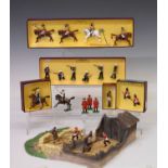 Britains - Five boxed military sets and boxed figures