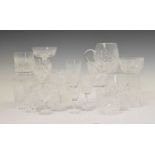 Large collection of Waterford crystal mainly Lismore pattern