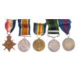 British medal group awarded to Major. G. Fowler of the Indian Medical Service