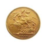 Queen Victorian Melbourne Mint gold sovereign