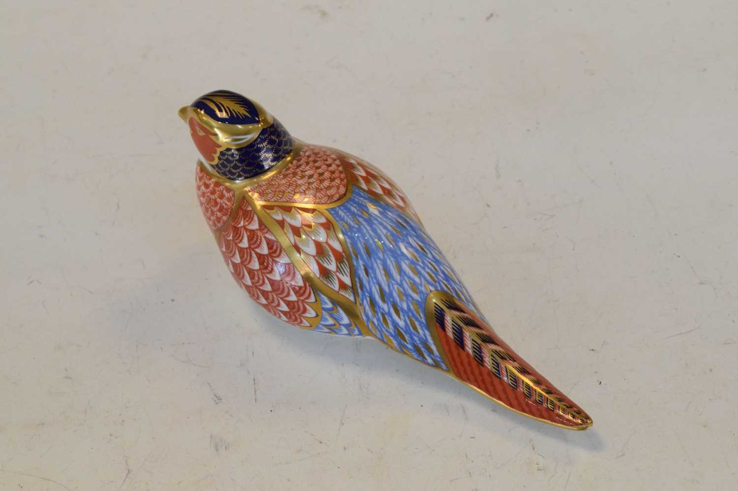 Royal Crown Derby paperweight in thee form of a pheasant - Image 4 of 6