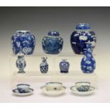 Sundry Chinese blue and white ceramics