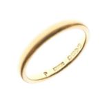 22ct gold wedding band