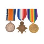 First World War medal trio