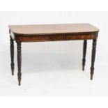 19th Century mahogany side table