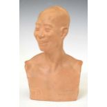 Jean Mich (French, 1871-1919) - Terracotta bust of Chih-Fan