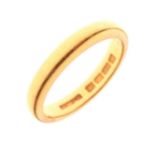 22ct gold wedding band