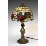 Modern Tiffany-style table lamp