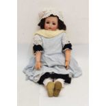 Large late 19th or early 20th Century bisque head doll by J.D Kestner