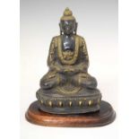 Thai bronze figure of Buddha