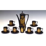 Portmeirion 'Pheonix' pattern coffee set