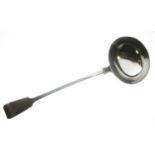 Victorian silver Fiddle pattern ladle