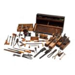 Quantity of woodwork tools