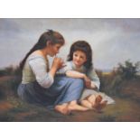 21st Century oil on board after William Adolphe Bouguereau