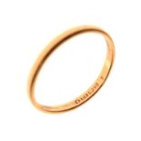 22ct gold wedding band