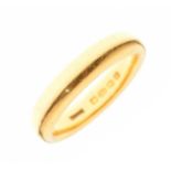 22ct gold wedding band