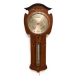 Edwardian inlaid barometer
