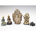 Group of Thai and Indian figures
