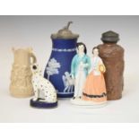 Group of mainly 19th Century ceramics