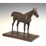 Horse sculpture after Degas