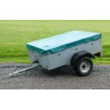 Caddy 535 single axle trailer with cover