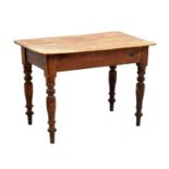 Small pine kitchen table