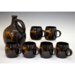 Studio Pottery - 1970s cider set