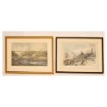 Two Bristol prints of Clifton