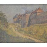Richard Heyworth (1862-1942) - Oil on canvas - Dieppe Chateau