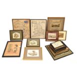 Collection of maps, etc.