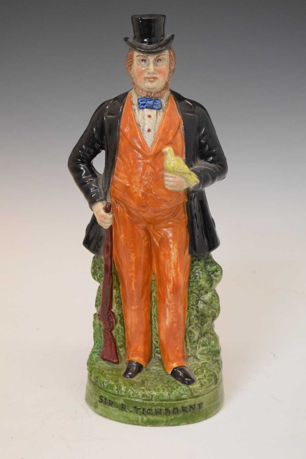 19th Century polychrome Staffordshire figure of Arthur Orton - Image 3 of 7