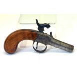 19th Century percussion pocket pistol