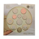 Royal Mint 2009 Baby's Gift Coin Set including the 2009 Kew Garden 50p