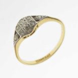 Art Deco-style diamond dress ring