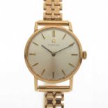 Omega - Lady's 9ct gold wristwatch