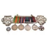 British medal group awarded to Sergeant F.R. Snape of the Royal Air Force