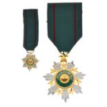 Cased Star of Jordan - Knight of the Order of Al-Kawkab Al-Urduni