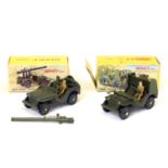 French Dinky Toys - Two boxed diecast model vehicles