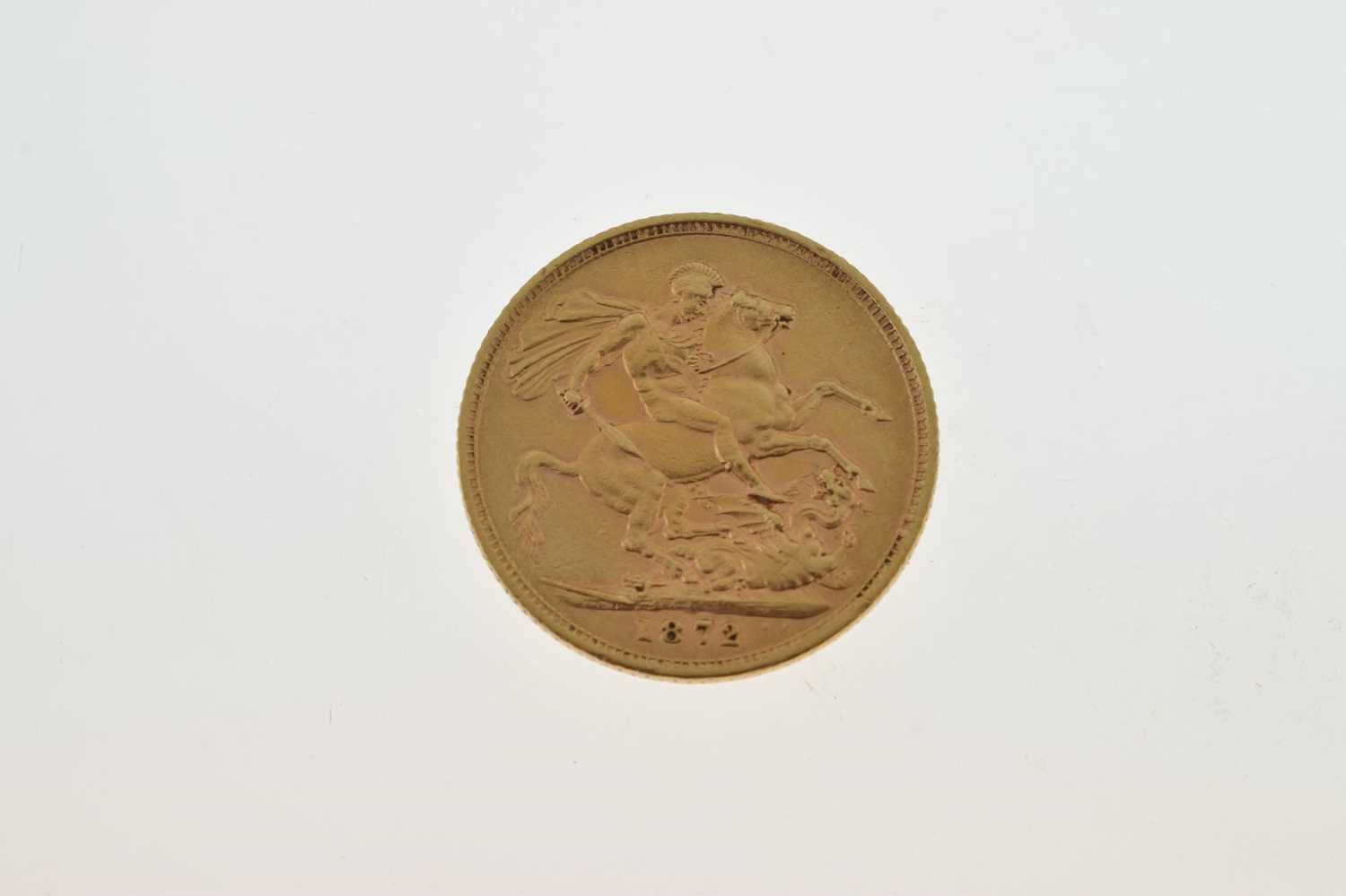 Victorian gold sovereign, 1872 - Image 4 of 4