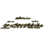 Dinky Toys - Quantity of unboxed military diecast model vehicles